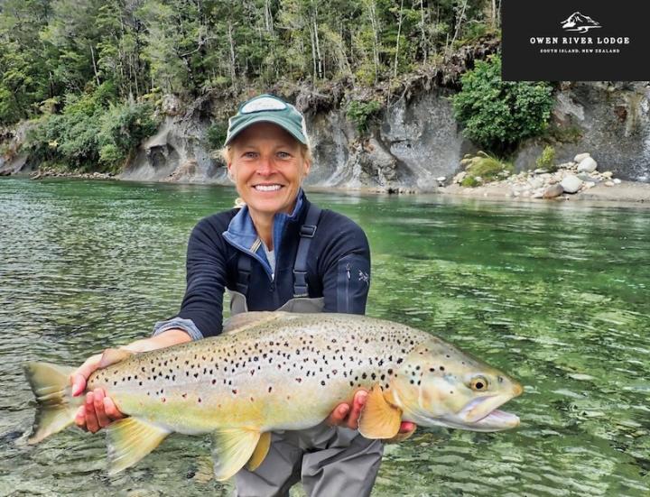 Owen river lodge fly fishing